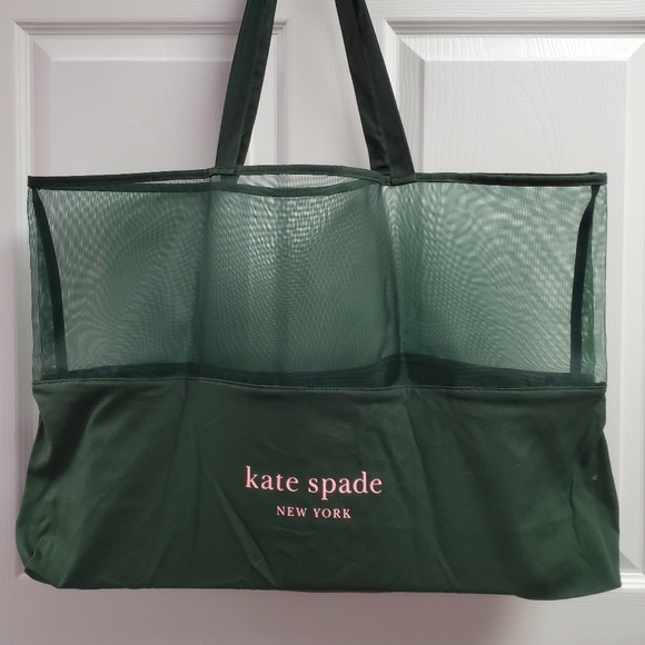 NWOT Kate Spade Green tote bag - Picture 1 of 4